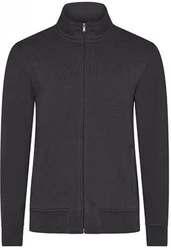 HRM Sweatjacke Mens Premium Full-Zip Sweat Jacket Dunkelgrau/Grau/Schwarz