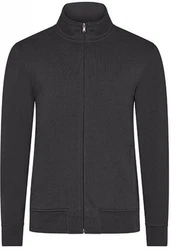 HRM Sweatjacke Mens Premium Full-Zip Sweat Jacket Dunkelgrau/Grau/Schwarz