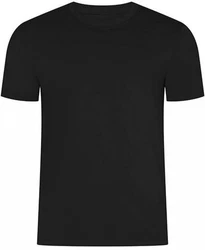 HRM Rundhalsshirt Herren Organic Heavy Luxury Roundneck T-Shirt Schwarz