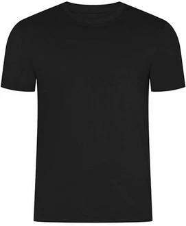 HRM Rundhalsshirt Herren Organic Heavy Luxury Roundneck T-Shirt Schwarz