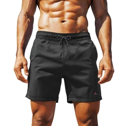 Hhenhorn Badeshorts Wellenmaster Herren Badehose Schwarz/Dunkelgrau/Grau