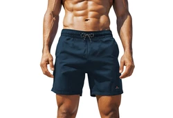 Hhenhorn Badeshorts Wellenmaster Herren Badehose Dunkelblau/Blau