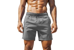 Hhenhorn Badeshorts Wellenmaster Herren Badehose Dunkelgrau/Grau/Hellgrau/Khaki