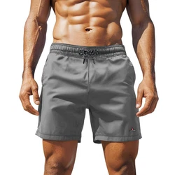 Hhenhorn Badeshorts Wellenmaster Herren Badehose Dunkelgrau/Grau/Hellgrau/Khaki