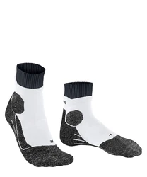 FALKE Laufsocken RU Trail Weiß/Dunkelblau/Schwarz/Grau/Silber