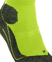 FALKE Laufsocken RU Trail Grün/Gelb/Neonfarben