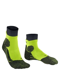 FALKE Laufsocken RU Trail Grün/Gelb/Neonfarben