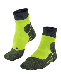 FALKE Laufsocken RU Trail Grün/Gelb/Neonfarben