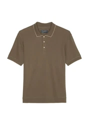 Marc O'Polo Poloshirt Khaki/Braun/Dunkelgrün/Grau