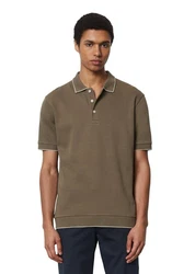 Marc O'Polo Poloshirt Khaki/Braun/Dunkelgrün/Grau