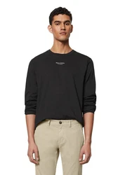 Marc O'Polo Shirt Schwarz/Dunkelgrau/Grau