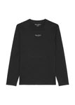 Marc O'Polo Shirt Schwarz/Dunkelgrau/Grau