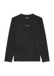Marc O'Polo Shirt Schwarz/Dunkelgrau/Grau