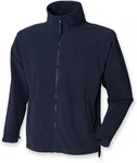 Henbury Microfleece Jacket Dunkelblau/Blau