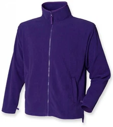 Henbury Microfleece Jacket Dunkelblau/Lila/Blau/Fliederfarben