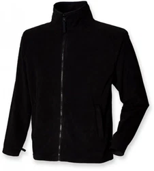 Henbury Microfleece Jacket Schwarz