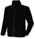 Henbury Microfleece Jacket Schwarz