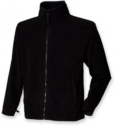 Henbury Microfleece Jacket Schwarz