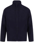 Henbury Microfleece Jacket Dunkelblau/Blau