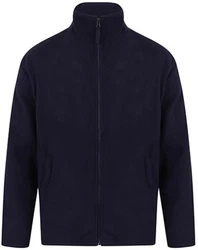 Henbury Microfleece Jacket Dunkelblau/Blau