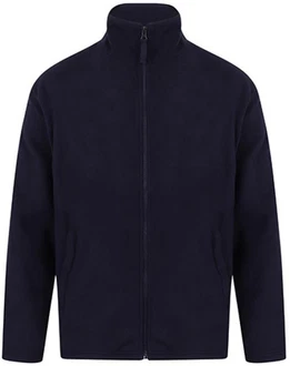 Henbury Microfleece Jacket Dunkelblau/Blau