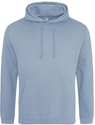 Just Hoods Kapuzenpullover College Hoodie Blau/Hellblau