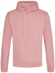 Just Hoods Kapuzenpullover College Hoodie Rosa/Rot