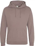 Just Hoods Kapuzenpullover College Hoodie Lila/Grau/Braun/Beige