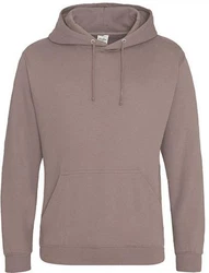 Just Hoods Kapuzenpullover College Hoodie Lila/Grau/Braun/Beige