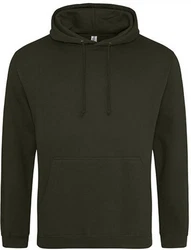 Just Hoods Kapuzenpullover College Hoodie Dunkelgrün
