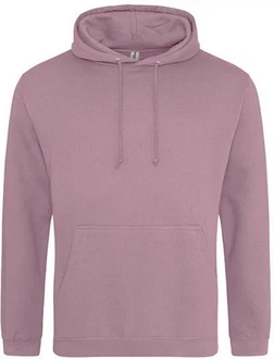 Just Hoods Kapuzenpullover College Hoodie Lila/Rosa Just Hoods Kapuzenpullover College Hoodie Lila/Rosa