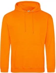 Just Hoods Kapuzenpullover College Hoodie Orange