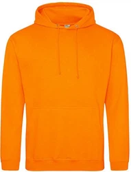 Just Hoods Kapuzenpullover College Hoodie Orange
