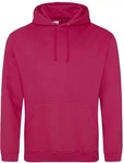 Just Hoods Kapuzenpullover College Hoodie Rosa