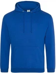 Just Hoods Kapuzenpullover College Hoodie Blau/Dunkelblau