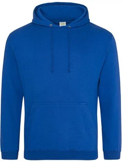 Just Hoods Kapuzenpullover College Hoodie Blau/Dunkelblau Just Hoods Kapuzenpullover College Hoodie Blau/Dunkelblau