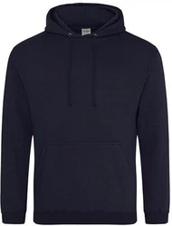 Just Hoods Kapuzenpullover College Hoodie Dunkelblau/Blau