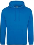 Just Hoods Kapuzenpullover College Hoodie Blau/Hellblau/Dunkelblau
