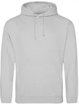 Just Hoods Kapuzenpullover College Hoodie Grau/Hellgrau