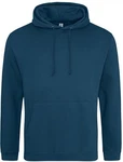 Just Hoods Kapuzenpullover College Hoodie Dunkelblau/Blau