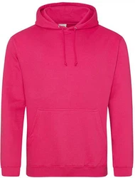 Just Hoods Kapuzenpullover College Hoodie Rosa