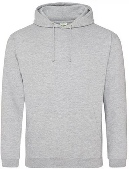Just Hoods Kapuzenpullover College Hoodie Grau/Hellgrau Just Hoods Kapuzenpullover College Hoodie Grau/Hellgrau