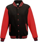 Just Hoods Sweatjacke Varsity Jacket 