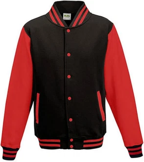 Just Hoods Sweatjacke Varsity Jacket