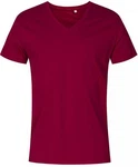 Promodoro V-Shirt Herren V-Neck T-Shirt Dunkelrot/Rosa/Lila Promodoro V-Shirt Herren V-Neck T-Shirt Dunkelrot/Rosa/Lila