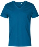 Promodoro V-Shirt Herren V-Neck T-Shirt Türkis/Blau Promodoro V-Shirt Herren V-Neck T-Shirt Türkis/Blau