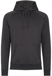 HRM Kapuzenpullover Unisex Premium Raglan Hoody Dunkelgrau/Grau