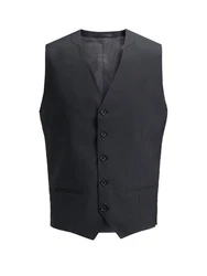 JACK & JONES Anzugweste schwarz