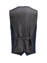 JACK & JONES Anzugweste Dunkelblau/Hellblau