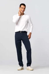 MEYER Chinohose CHICAGO Dunkelblau